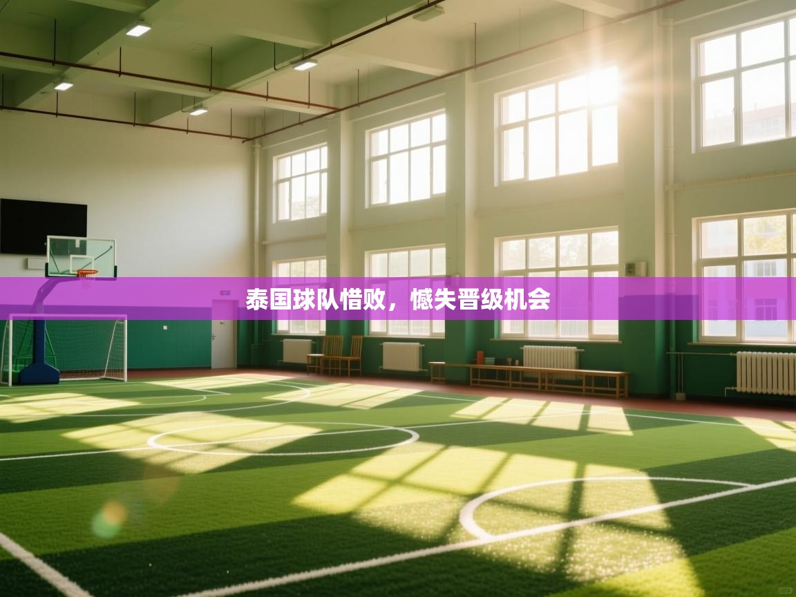 泰国球队惜败,憾失晋级机会 第1张